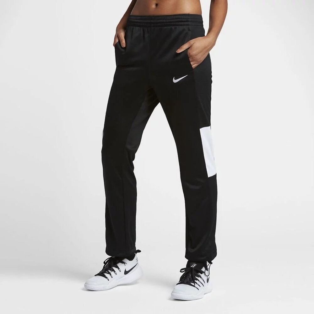 Nike Men's Black Epic Dri-Fit Elastic Waist Sports Training Pants Size S